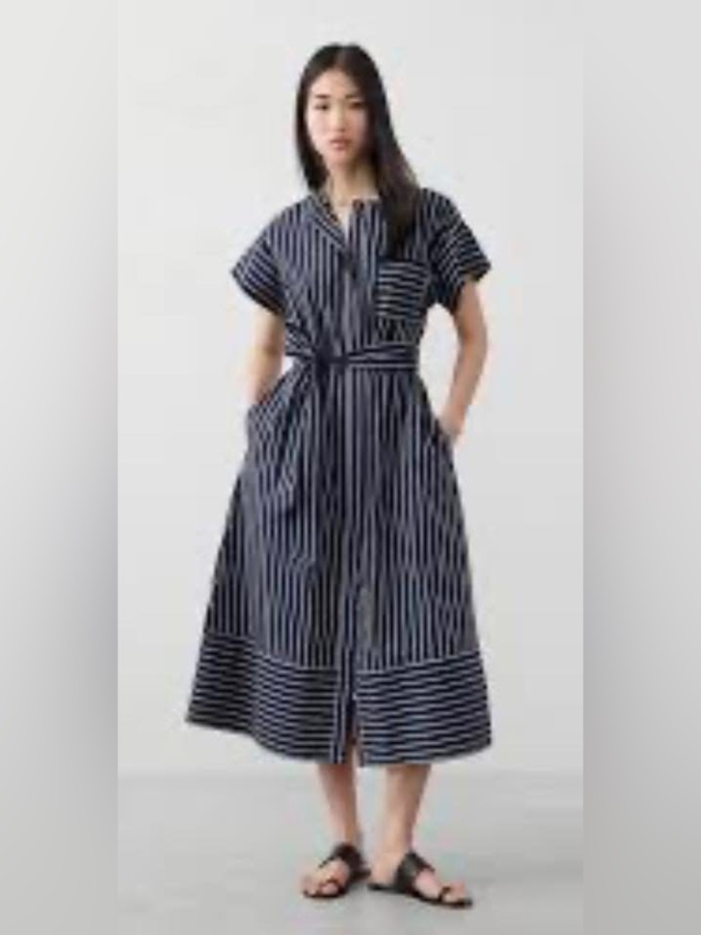 Banana Republic Poplin Dress, like new! 💙